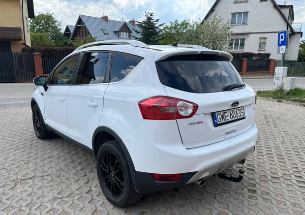 Ford Kuga cena 41500 przebieg: 191067, rok produkcji 2011 z Szamocin małe 92